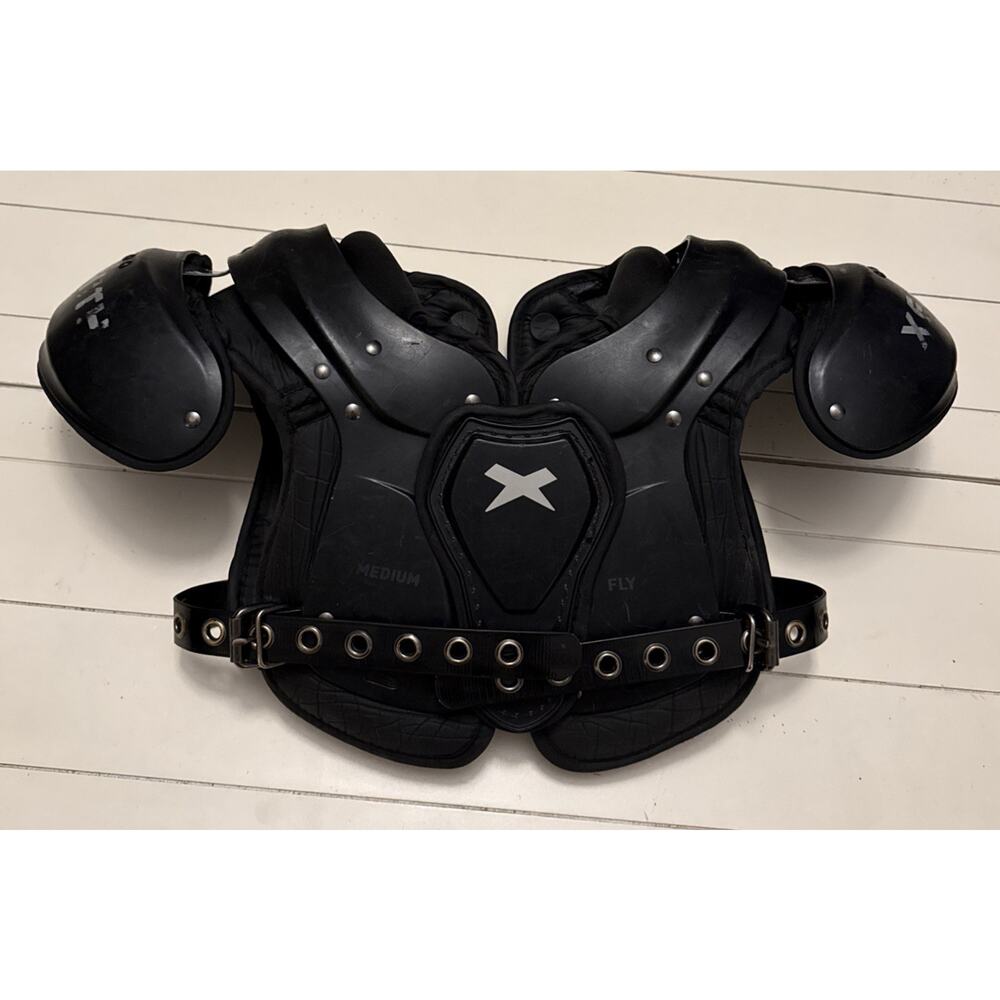Xenith Flyte Youth Football Shoulder Pads Black Size Medium Protective Gear